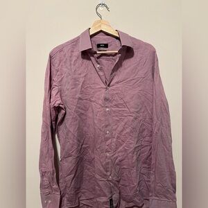 Salmon Hugo Boss Dress Shirt